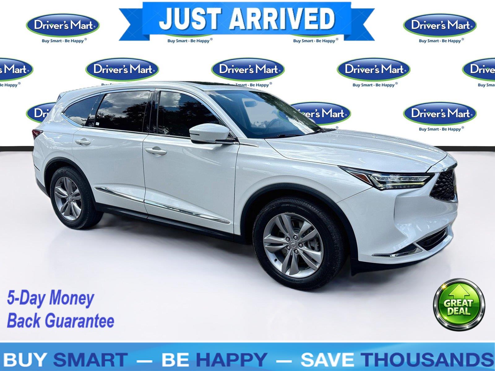 Platinum White Pearl 2023 Acura MDX SUV / Crossover All-Wheel Drive Automatic
