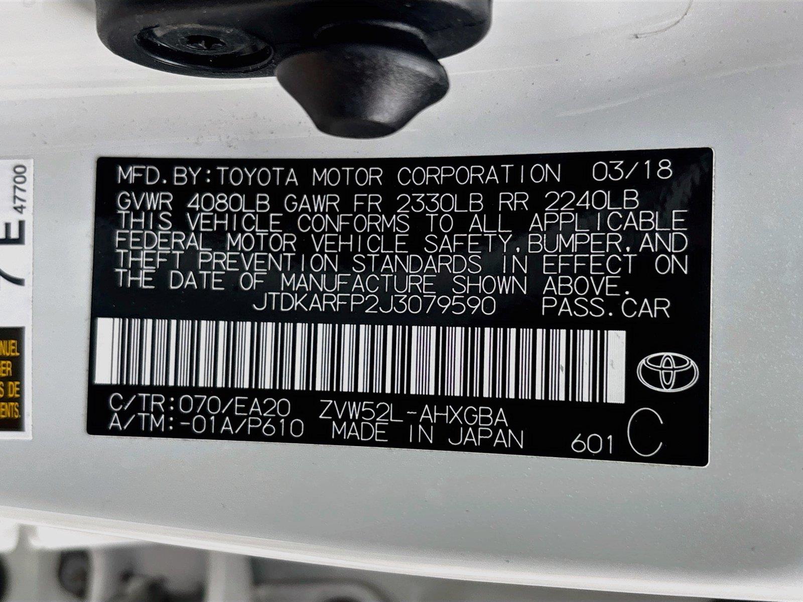 2018 Toyota Prius Prime Advanced