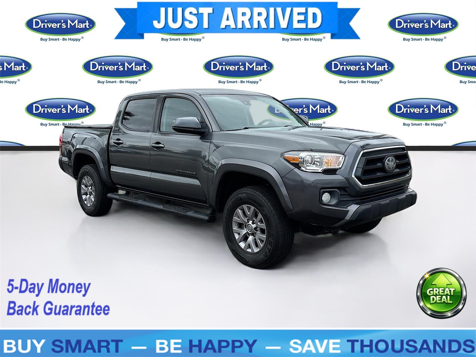 Magnetic Gray Metallic 2019 Toyota Tacoma Pickup Truck 4X2 Automatic