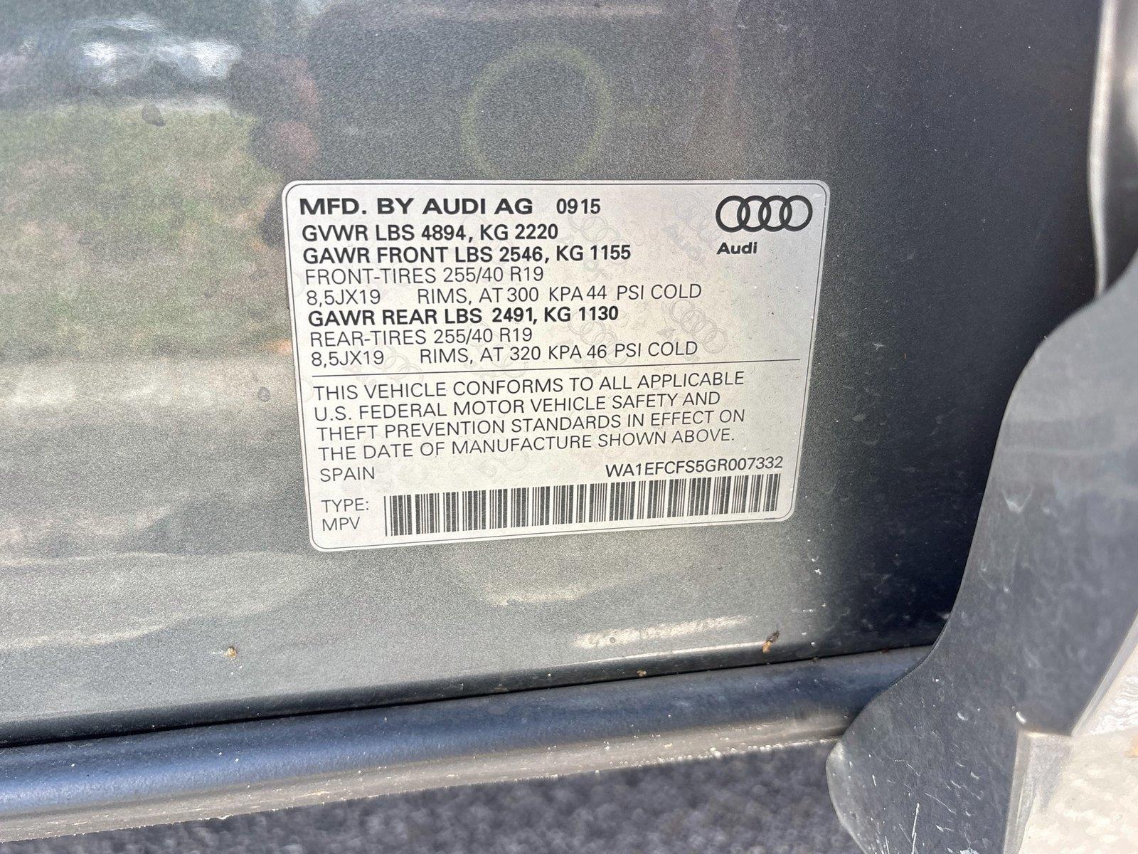 2016 Audi Q3 Premium Plus
