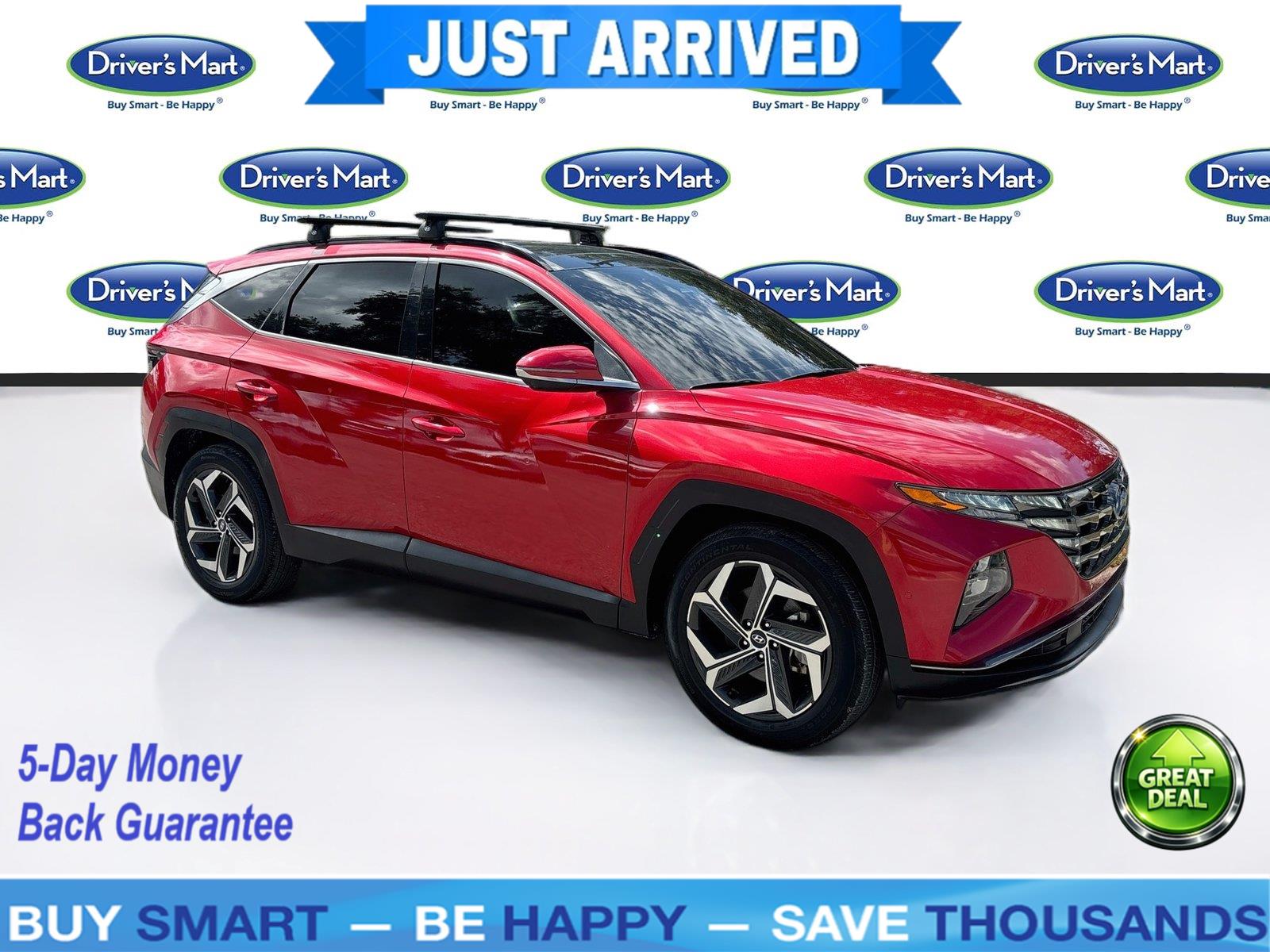 Calypso Red 2022 Hyundai Tucson SUV / Crossover Front-Wheel Drive Automatic