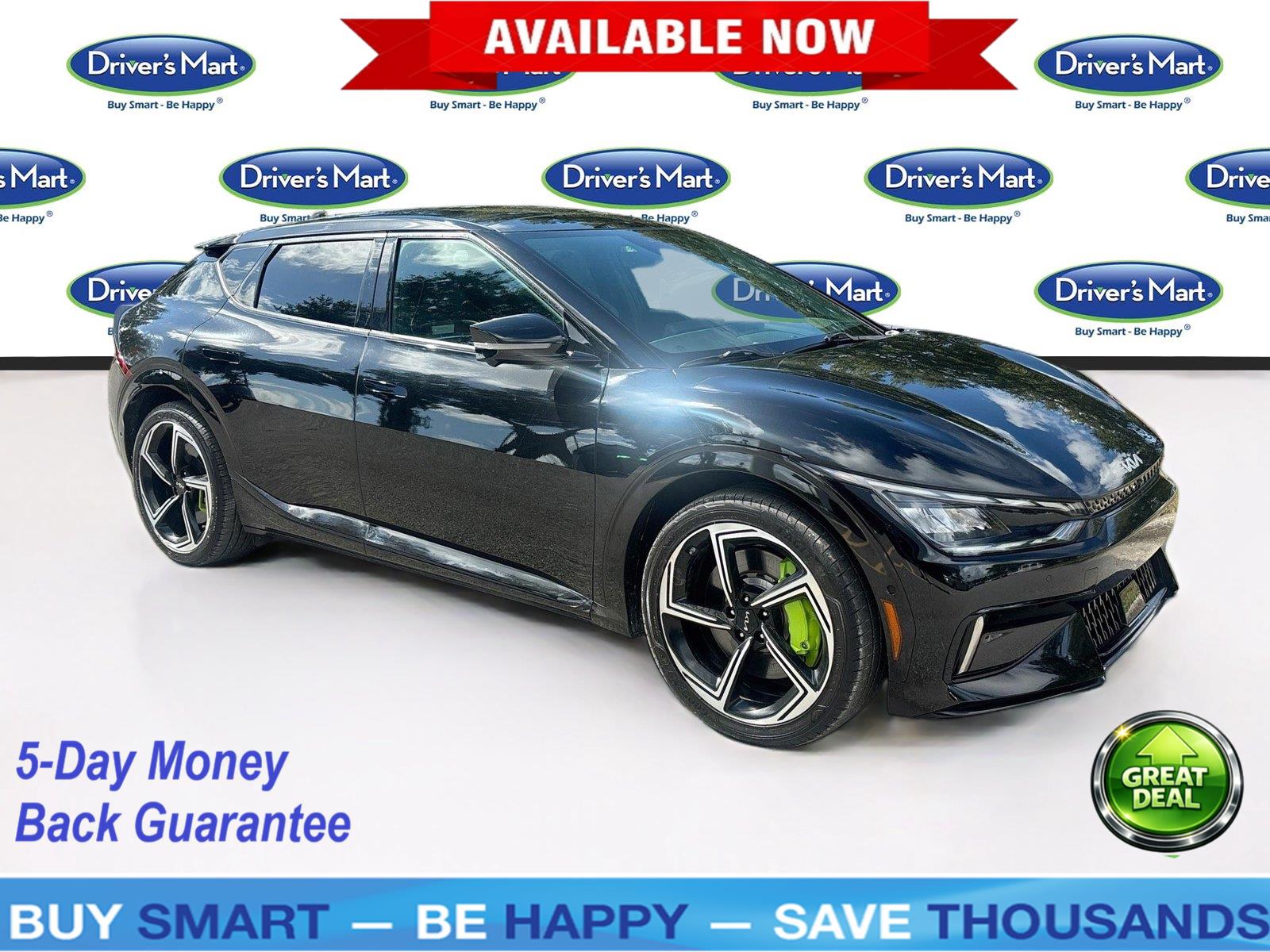 Aurora Black Pearl 2023 Kia EV6 SUV / Crossover All-Wheel Drive Automatic
