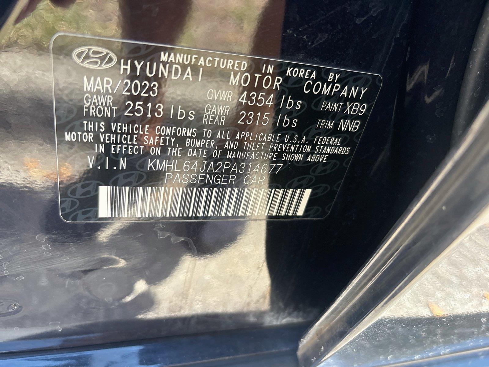 2023 Hyundai Sonata SEL