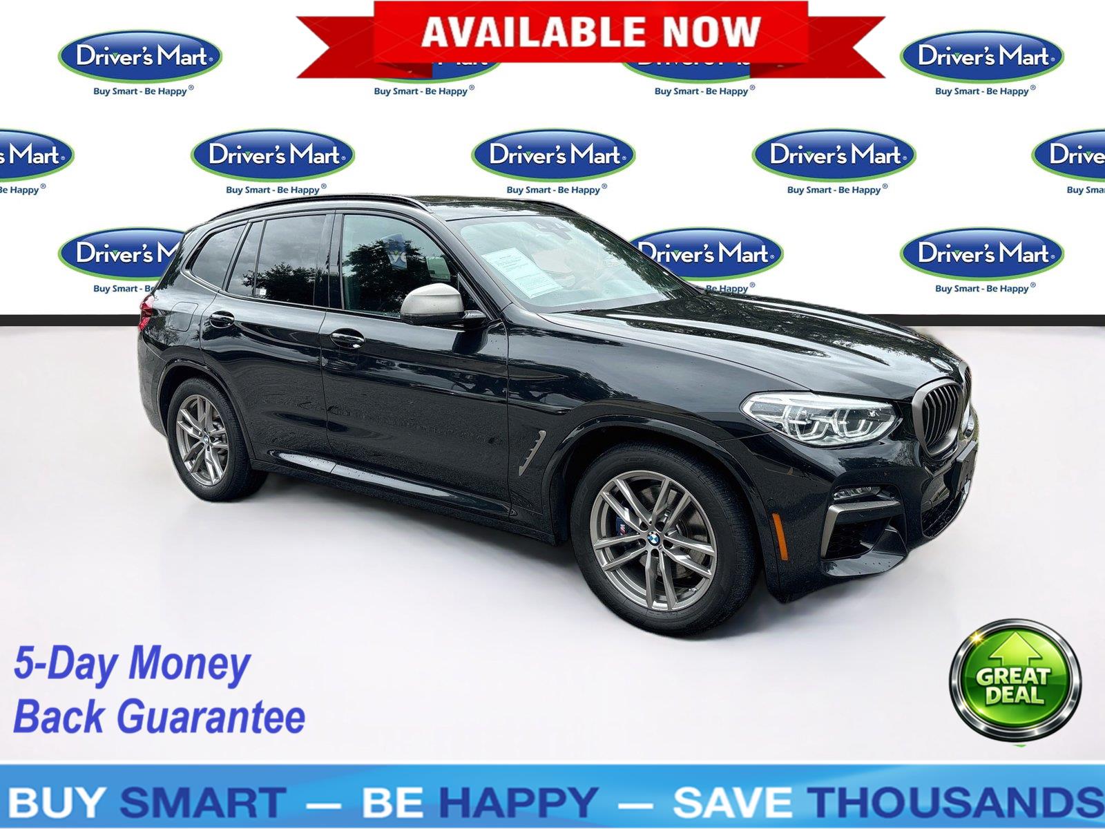 Black Sapphire Metallic 2021 BMW X3 SUV / Crossover All-Wheel Drive Automatic