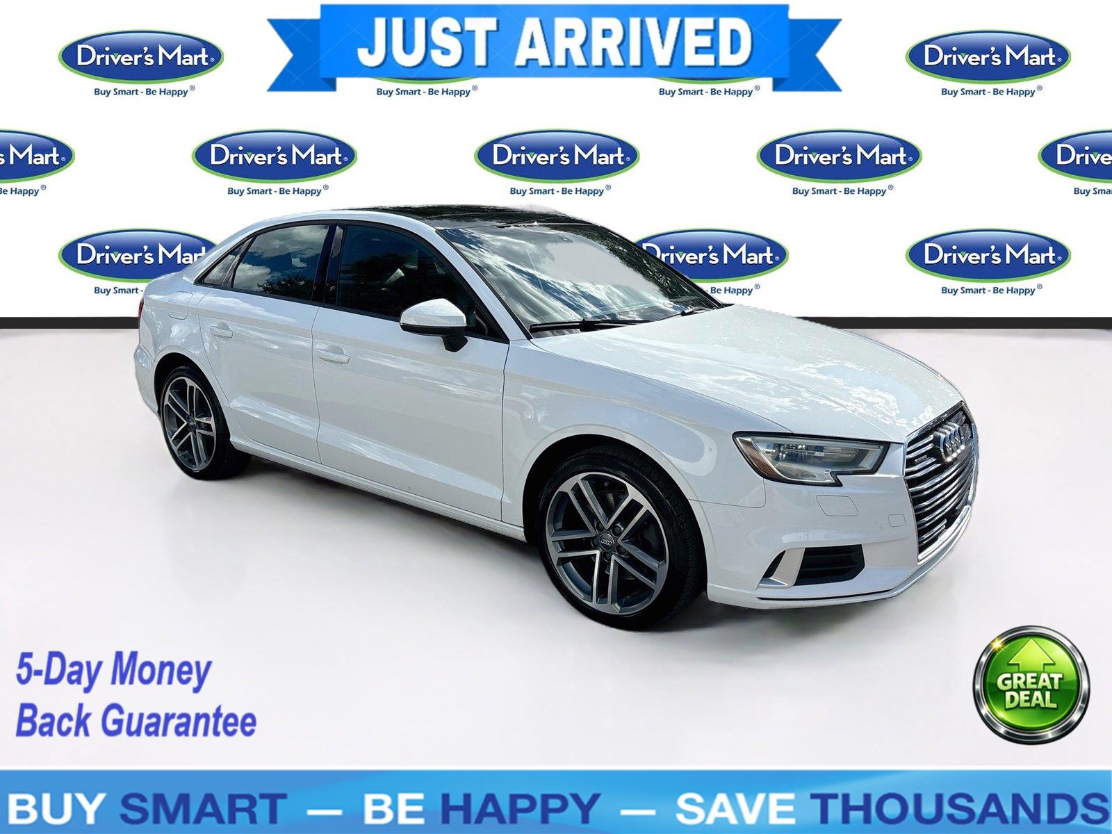 Ibis White 2017 Audi A3 Sedan All-Wheel Drive Automatic