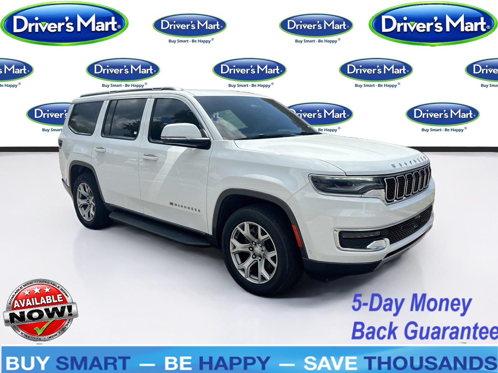 Bright White Clearcoat 2022 Jeep Wagoneer SUV / Crossover 4X2 8-Speed Automatic