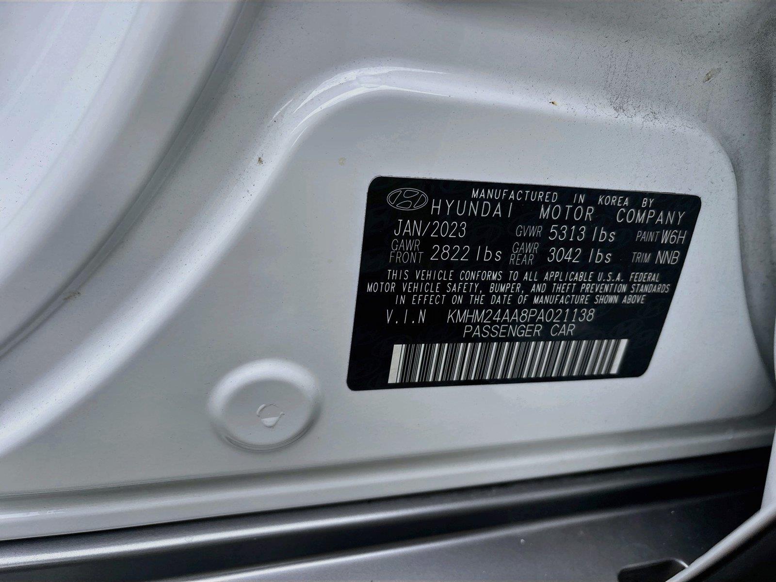 2023 Hyundai IONIQ 6 SE