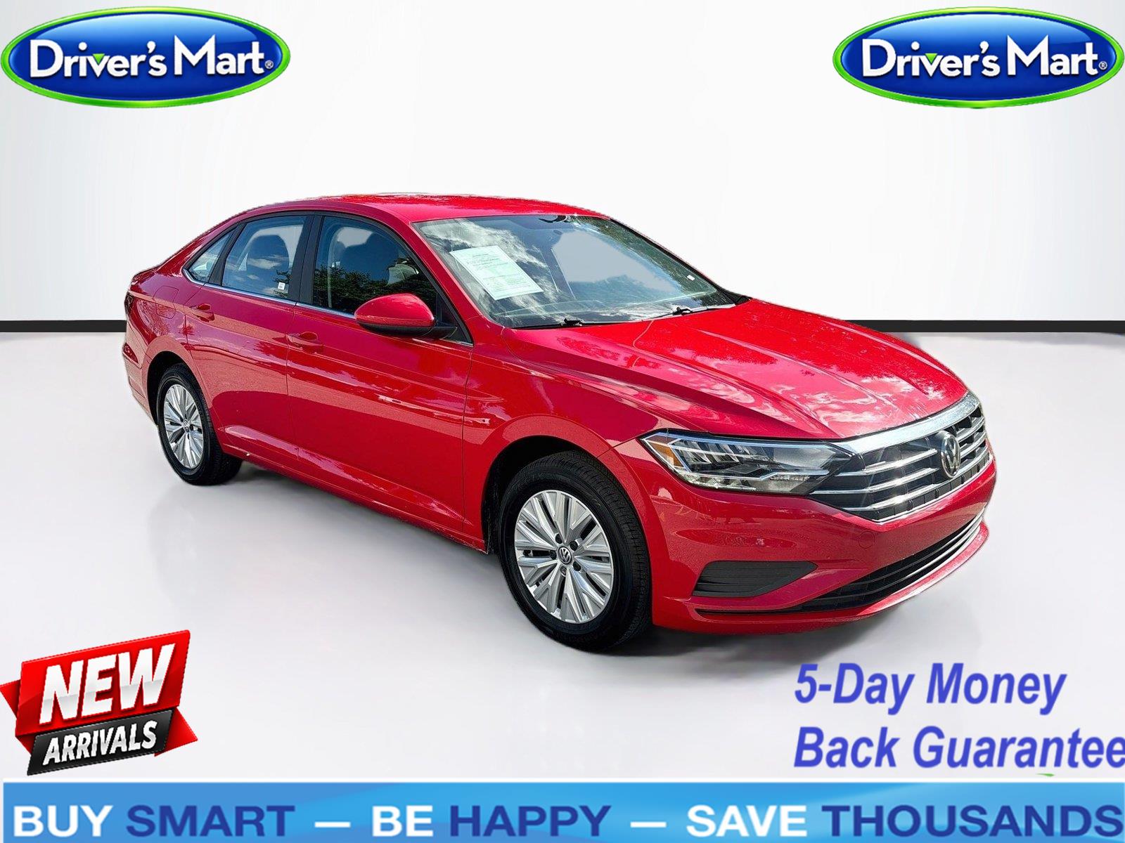 Tornado Red 2020 Volkswagen Jetta Sedan Front-Wheel Drive Automatic
