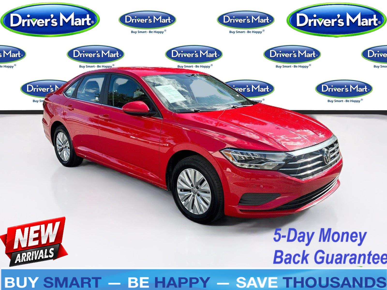 Tornado Red 2020 Volkswagen Jetta Sedan Front-Wheel Drive Automatic