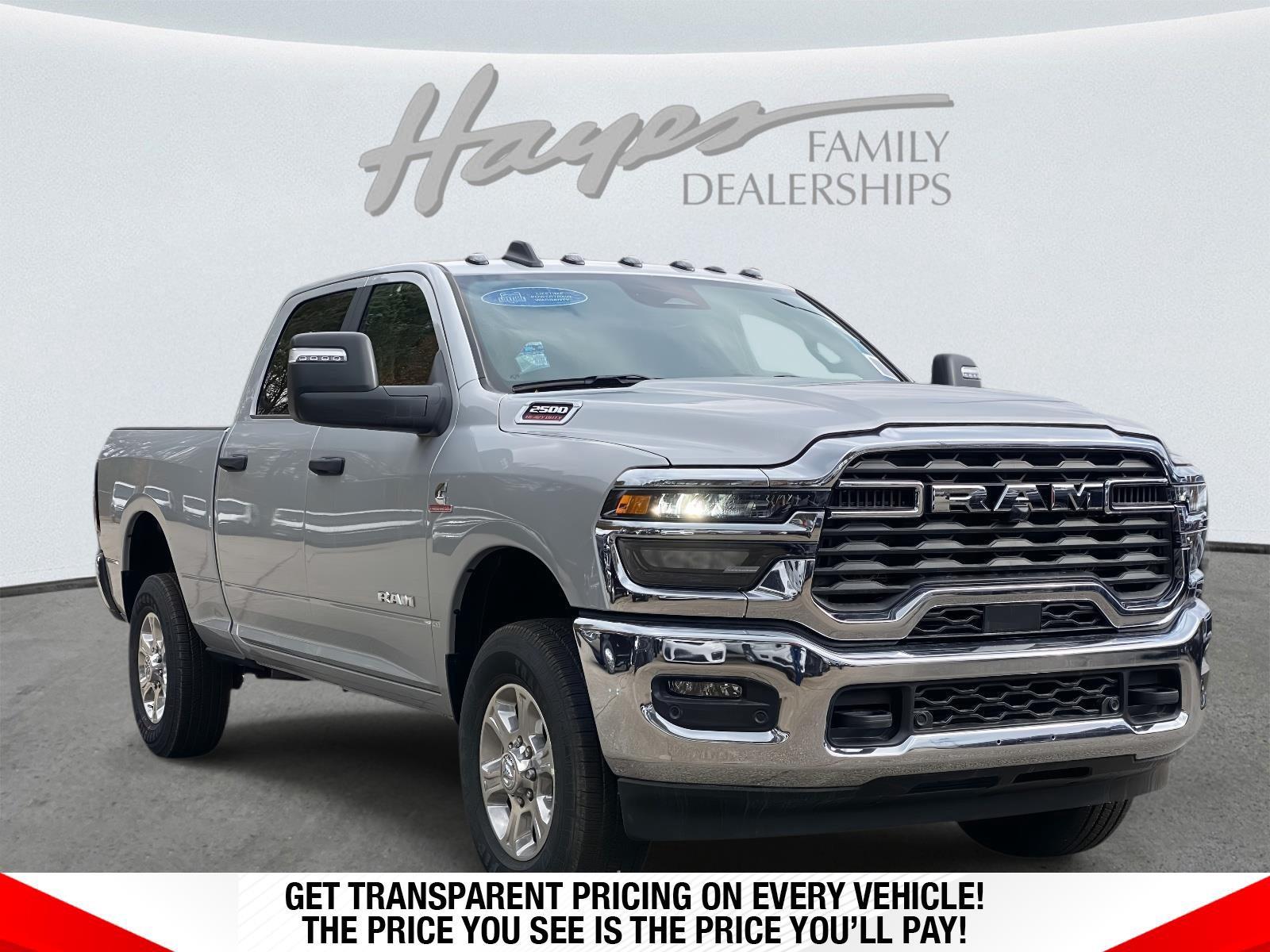 Silver Zynith 2026 RAM 2500 Pickup Truck Four-Wheel Drive 8-Speed Automatic