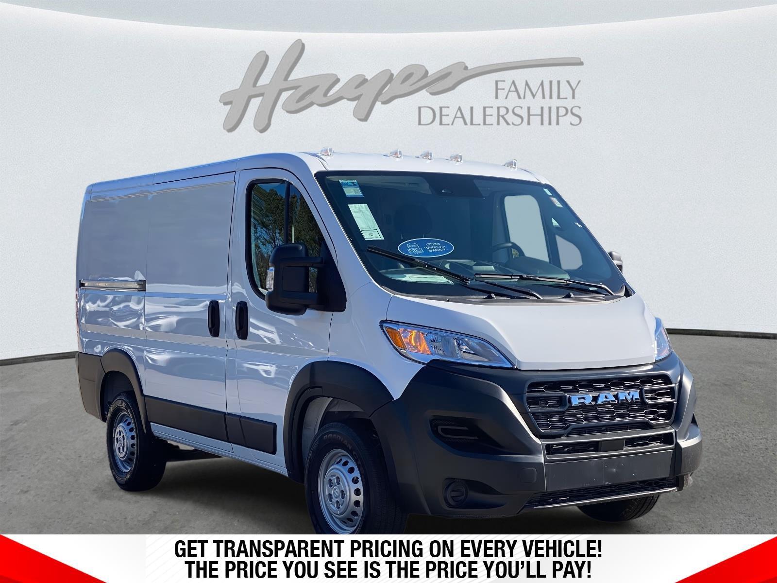 Bright White Clearcoat 2026 RAM ProMaster Van Front-Wheel Drive Automatic