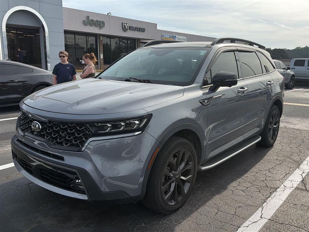 Everlasting Silver 2021 Kia Sorento SX Prestige X-Line AWD SUV / Crossover All-Wheel Drive Automatic