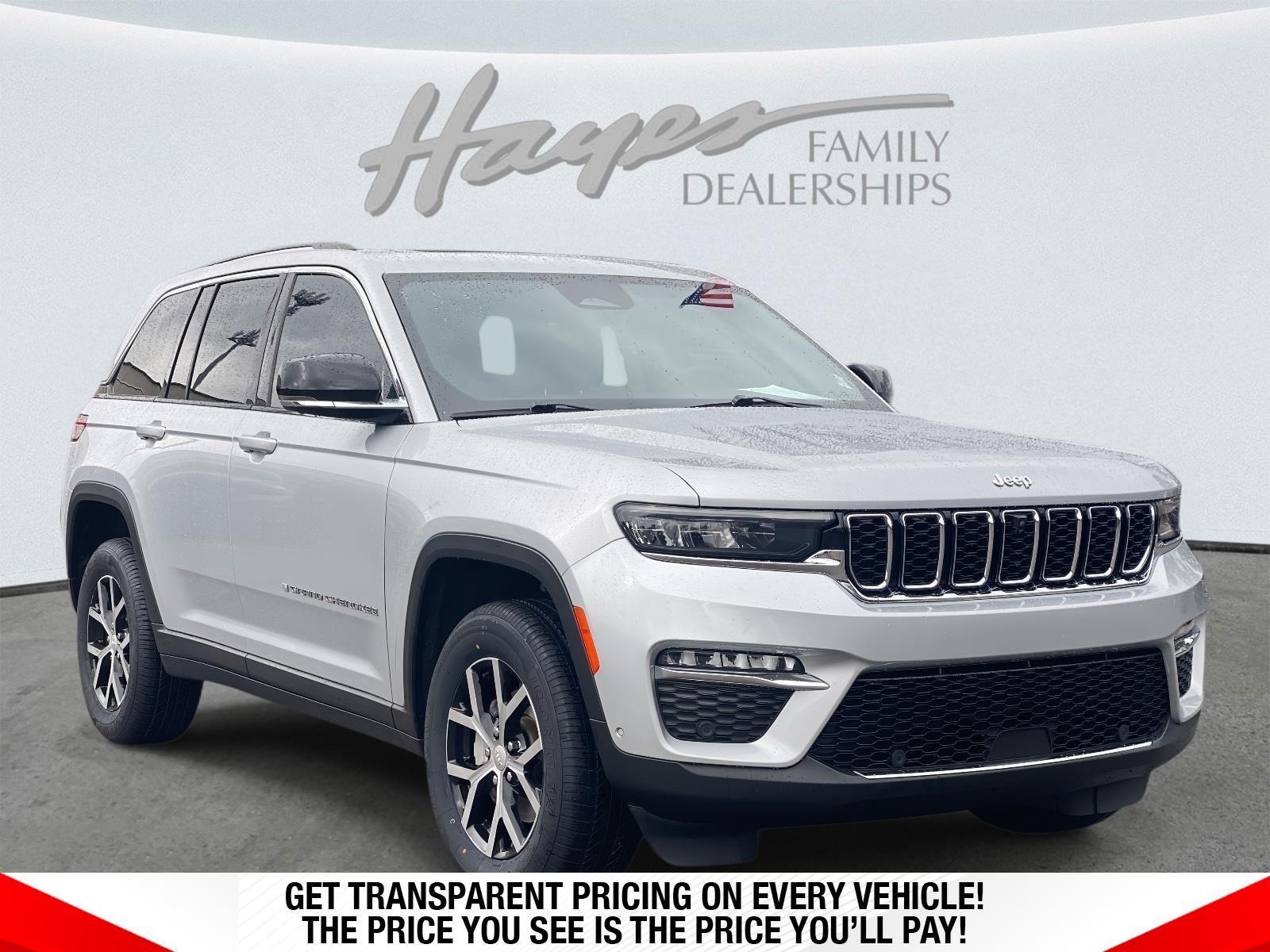 Silver Zynith 2023 Jeep Grand Cherokee Limited RWD SUV / Crossover 4X2 8-Speed Automatic