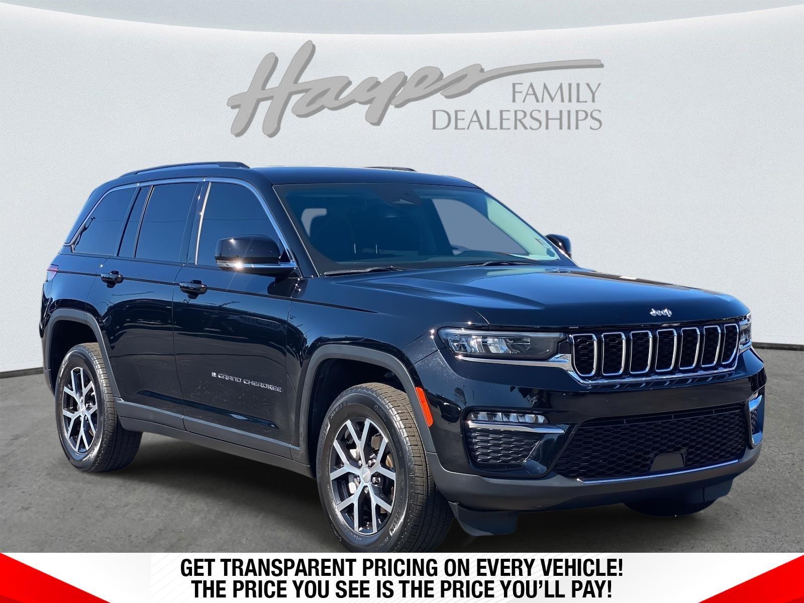 Diamond Black Crystal Pearlcoat 2023 Jeep Grand Cherokee Limited RWD SUV / Crossover 4X2 8-Speed Automatic