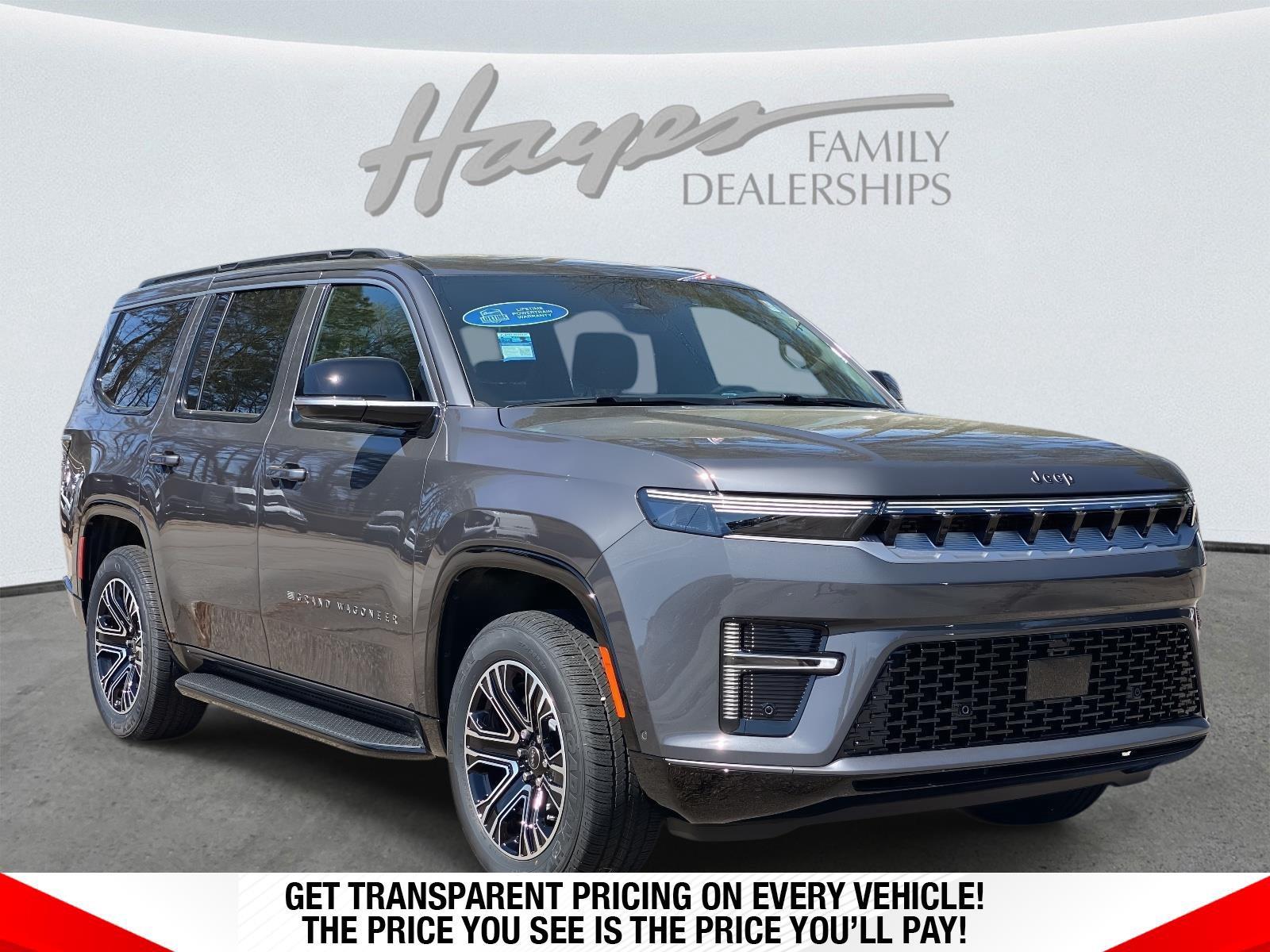 Baltic Gray Metallic Clearcoat 2026 Jeep Grand Wagoneer SUV / Crossover Four-Wheel Drive 8-Speed Automatic