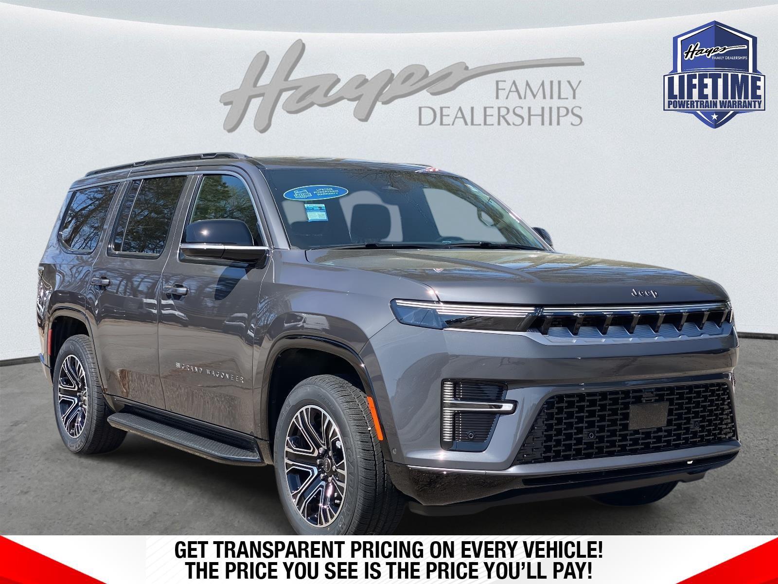 Baltic Gray Metallic Clearcoat 2026 Jeep Grand Wagoneer SUV / Crossover Four-Wheel Drive 8-Speed Automatic