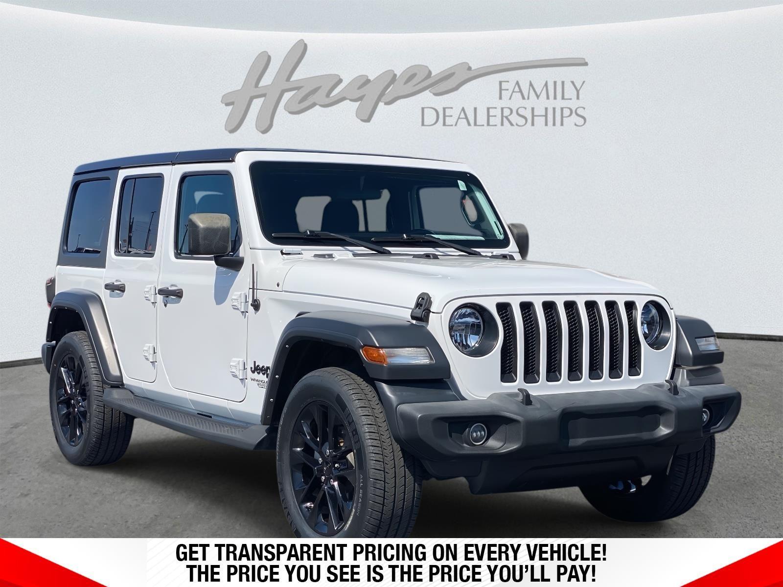 Bright White Clearcoat 2021 Jeep Wrangler Unlimited Sport S 4WD SUV / Crossover Four-Wheel Drive 8-Speed Automatic