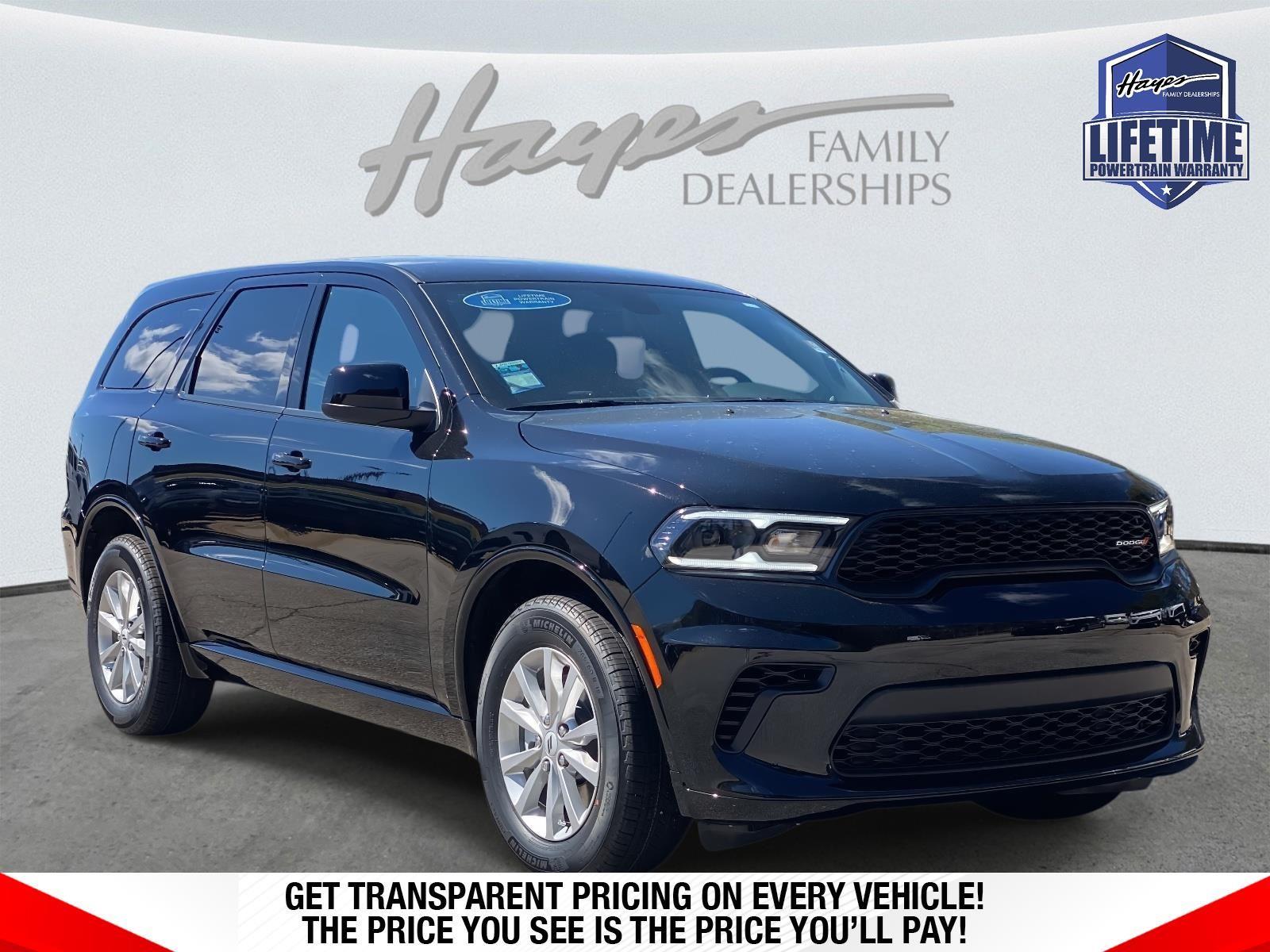 Black (DB BLK CLEARCOA) 2026 Dodge Durango GT RWD SUV / Crossover Rear-Wheel Drive