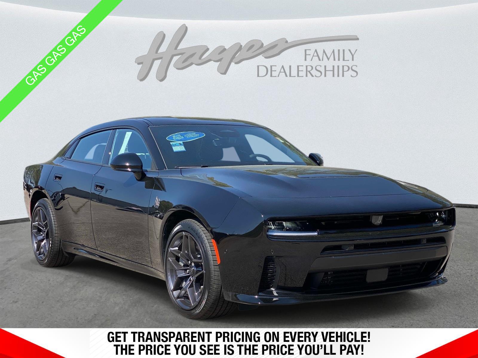 Diamond Black Crystal Pearlcoat 2026 Dodge Charger Sedan All-Wheel Drive 8-Speed Automatic