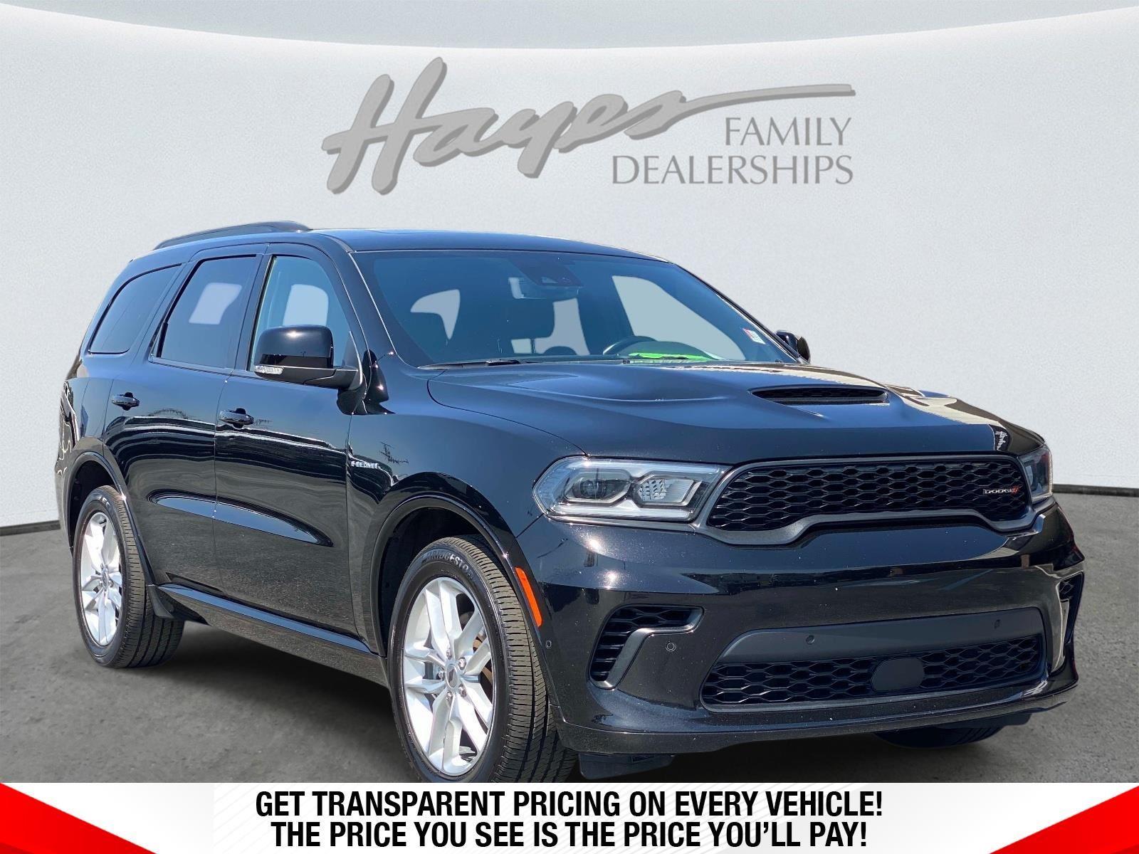 DB Black Clearcoat 2024 Dodge Durango R/T Premium RWD SUV / Crossover Rear-Wheel Drive 8-Speed Automatic