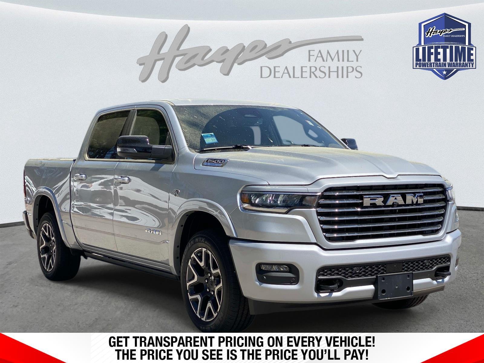 Silver Zynith 2026 RAM 1500 Pickup Truck Four-Wheel Drive 8-Speed Automatic