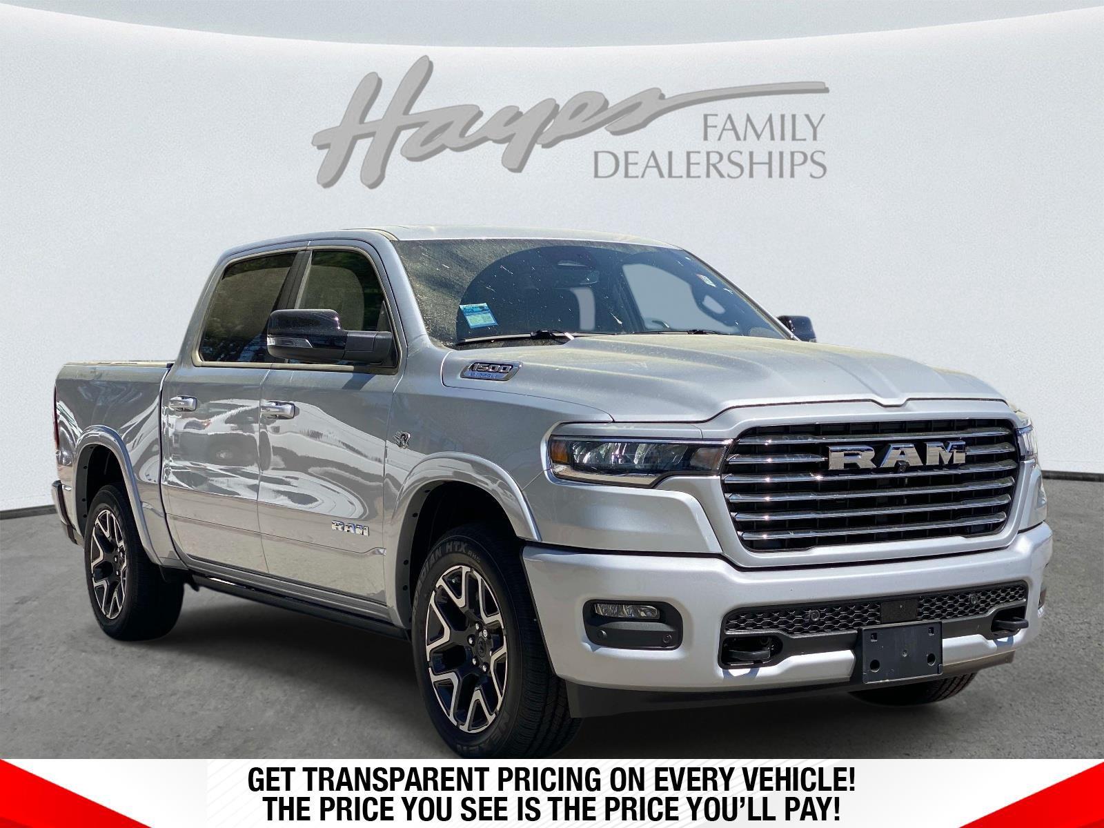 Silver Zynith 2026 RAM 1500 Pickup Truck Four-Wheel Drive 8-Speed Automatic