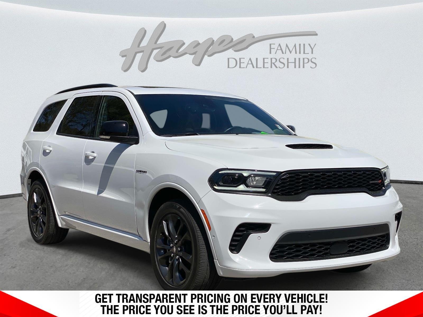 White Knuckle Clearcoat 2024 Dodge Durango R/T Premium RWD SUV / Crossover Rear-Wheel Drive 8-Speed Automatic