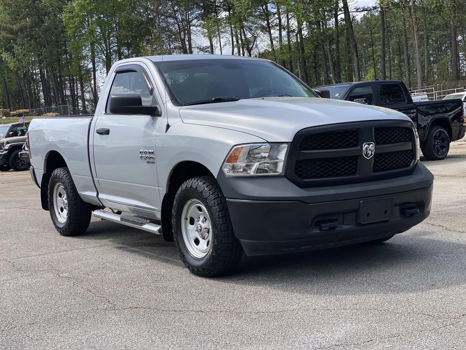 Bright Silver Metallic Clearcoat 2019 RAM 1500 Classic Tradesman 4WD Pickup Truck Four-Wheel Drive 8-Speed Automatic