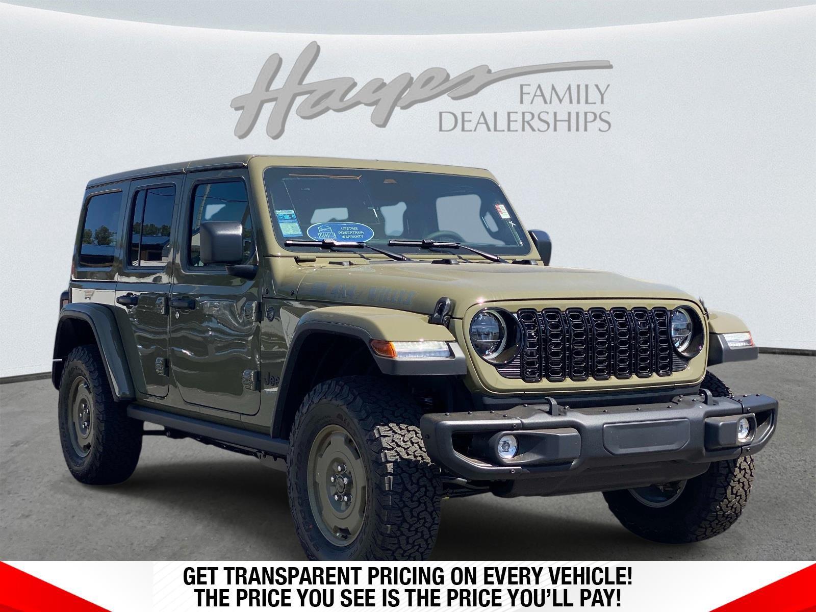 41 2026 Jeep Wrangler SUV / Crossover Four-Wheel Drive 8-Speed Automatic