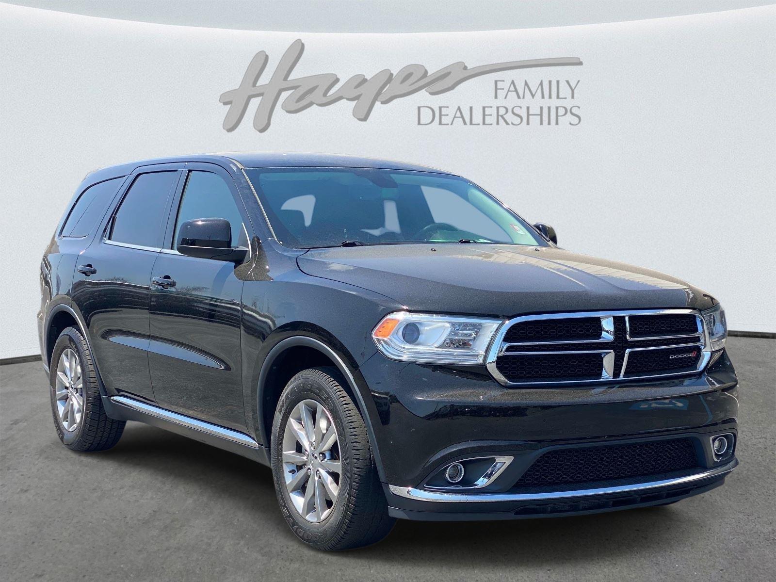 DB Black Clearcoat 2018 Dodge Durango SXT RWD SUV / Crossover Rear-Wheel Drive 8-Speed Automatic