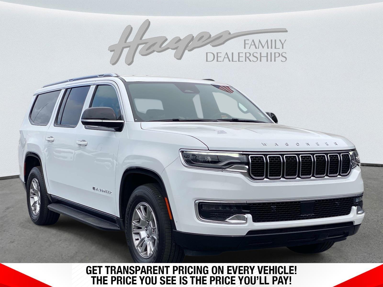 Bright White Clearcoat 2024 Jeep Wagoneer L RWD SUV / Crossover 4X2 8-Speed Automatic