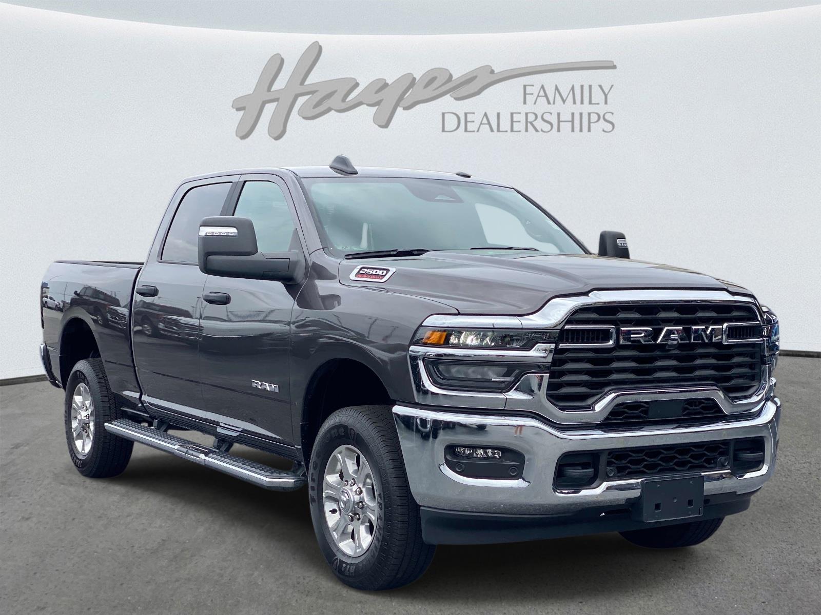 Gray (Granite Crystal Metallic Clearcoat) 2026 RAM 2500 Big Horn Crew Cab 4WD Pickup Truck Four-Wheel Drive 8-Speed Automatic