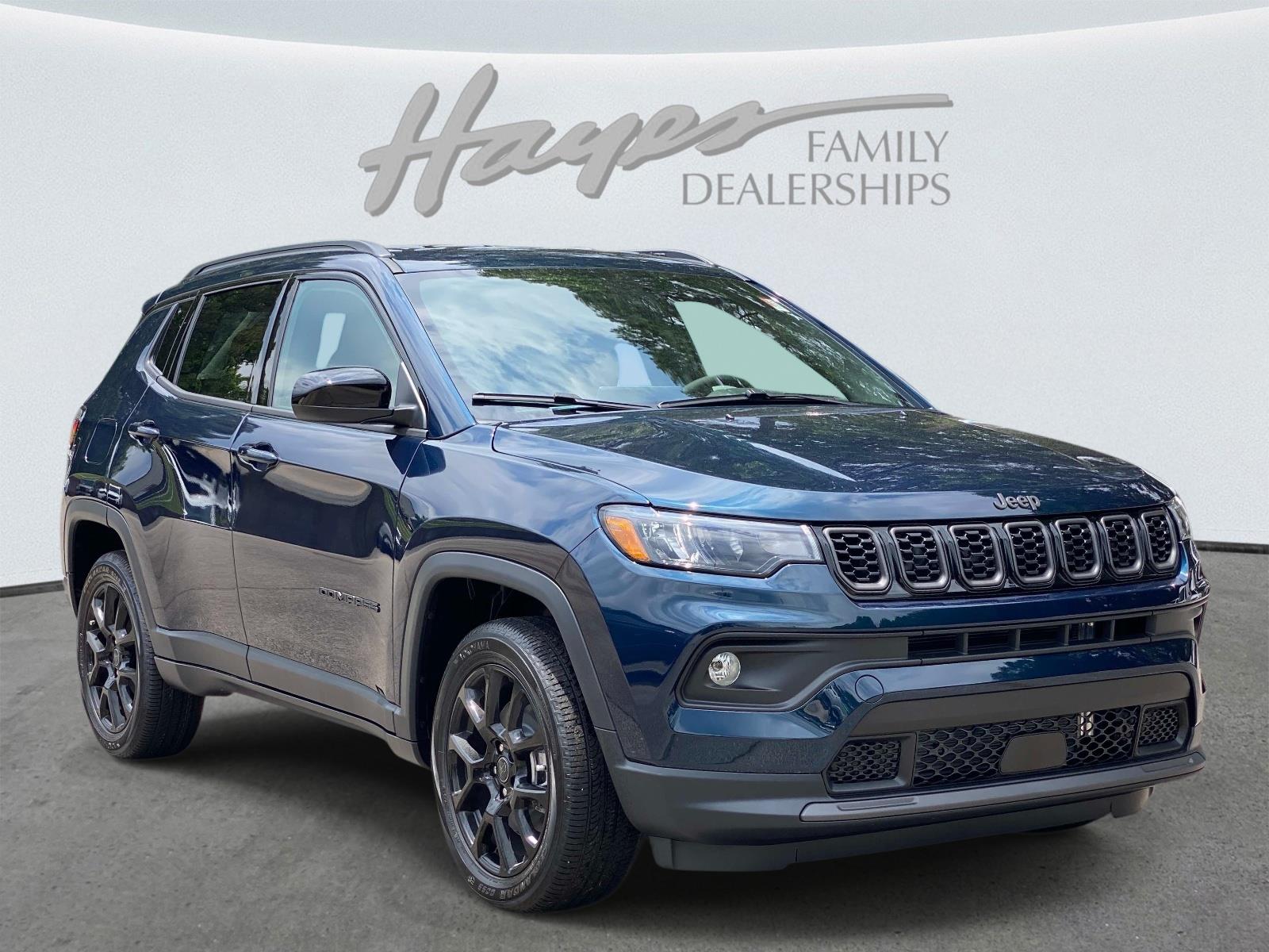 Fathom Blue Pearl Coat 2026 Jeep Compass Latitude Altitude 4WD SUV / Crossover Four-Wheel Drive 8-Speed Automatic