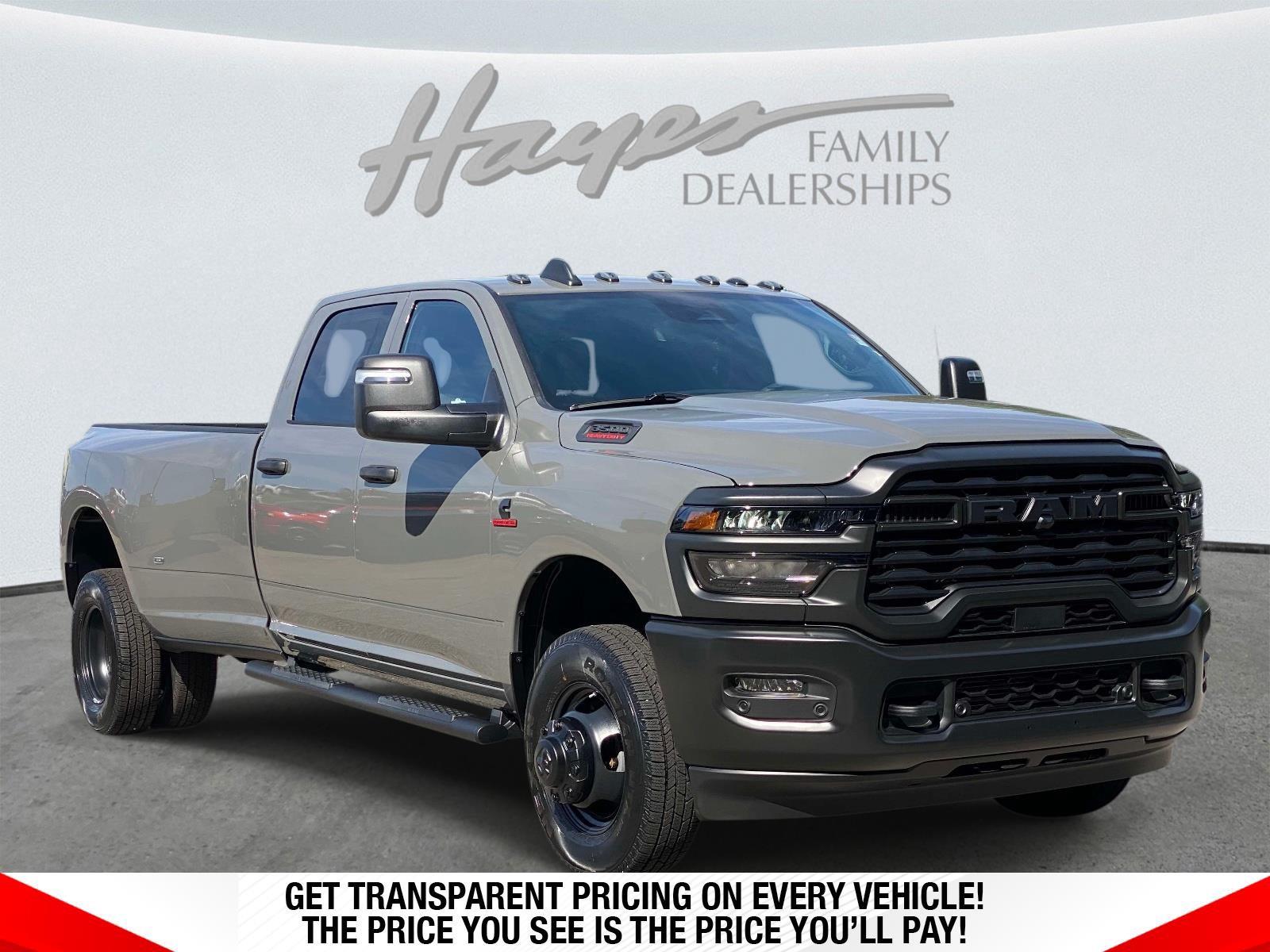 Ceramic Gray Clearcoat 2026 RAM 3500 Pickup Truck Four-Wheel Drive 8-Speed Automatic