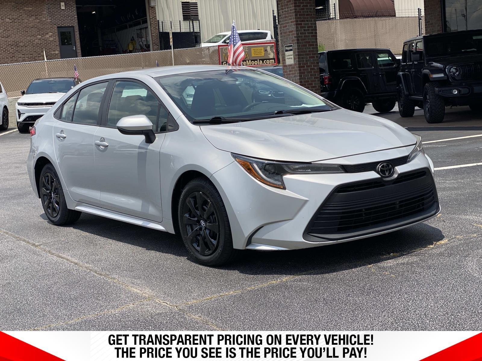 Classic Silver Metallic 2024 Toyota Corolla Sedan Front-Wheel Drive Continuously Variable Transmission