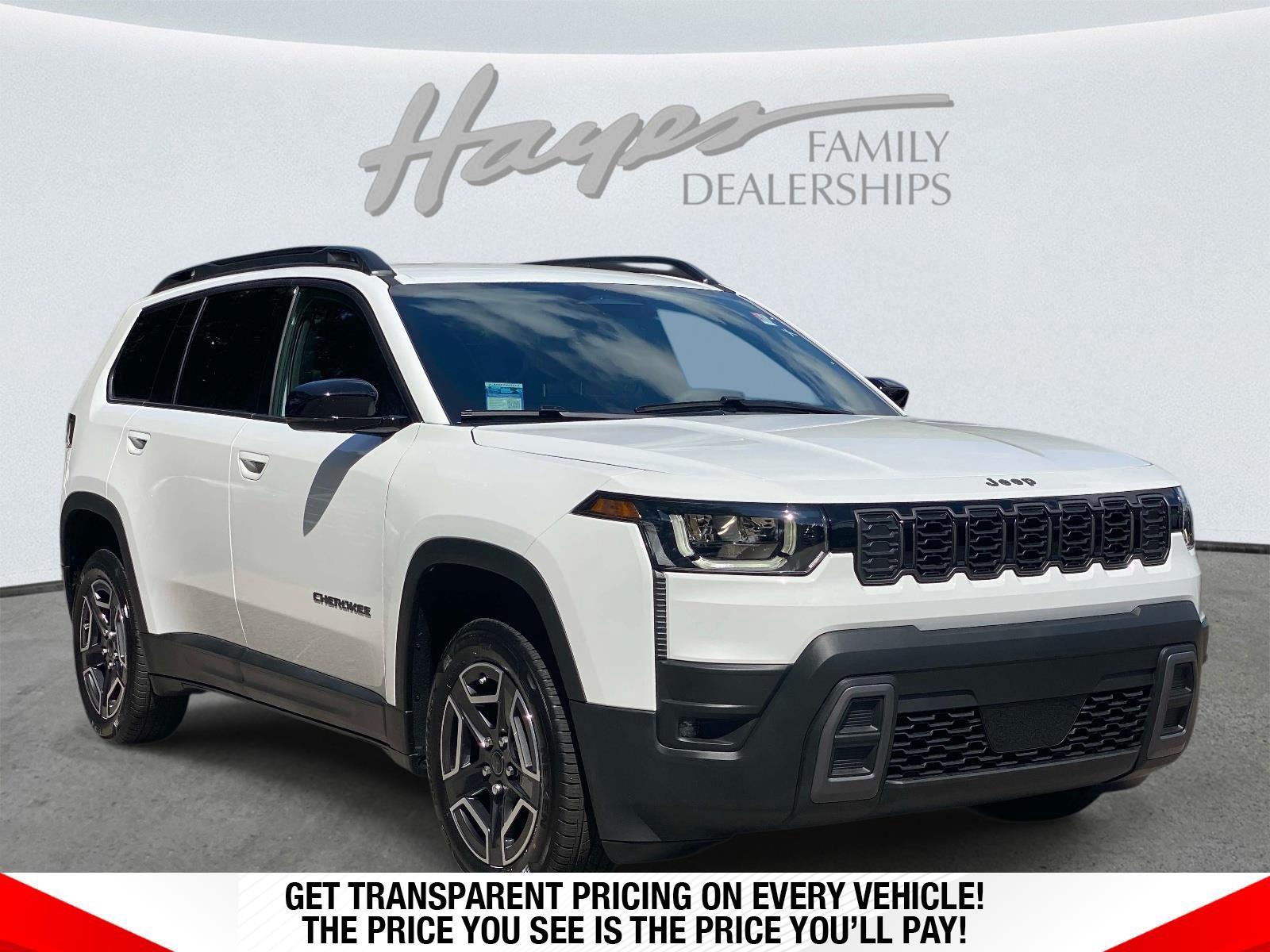 Bright White Clearcoat 2026 Jeep Cherokee SUV / Crossover Four-Wheel Drive Automatic