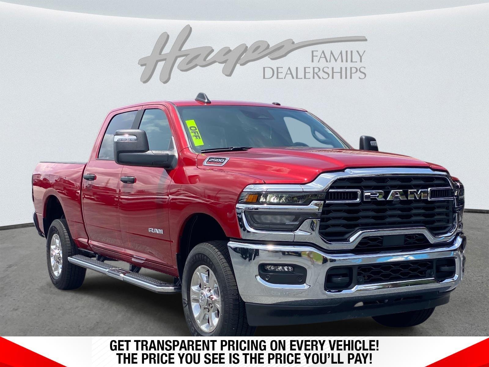 MOLTEN RED PEAR 2026 RAM 2500 Pickup Truck Four-Wheel Drive Manual
