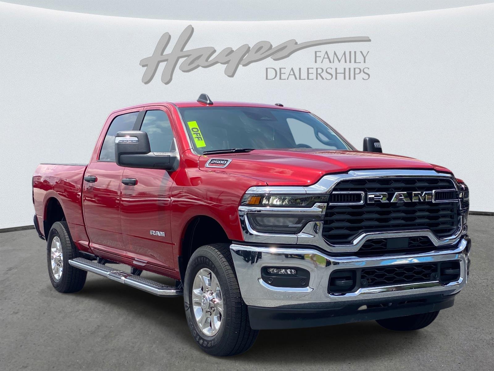 MOLTEN RED PEAR 2026 RAM 2500 Pickup Truck Four-Wheel Drive Manual