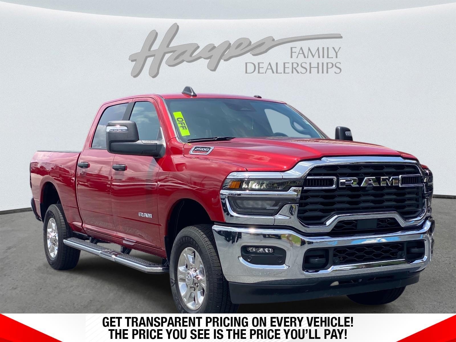 MOLTEN RED PEAR 2026 RAM 2500 Pickup Truck Four-Wheel Drive Manual