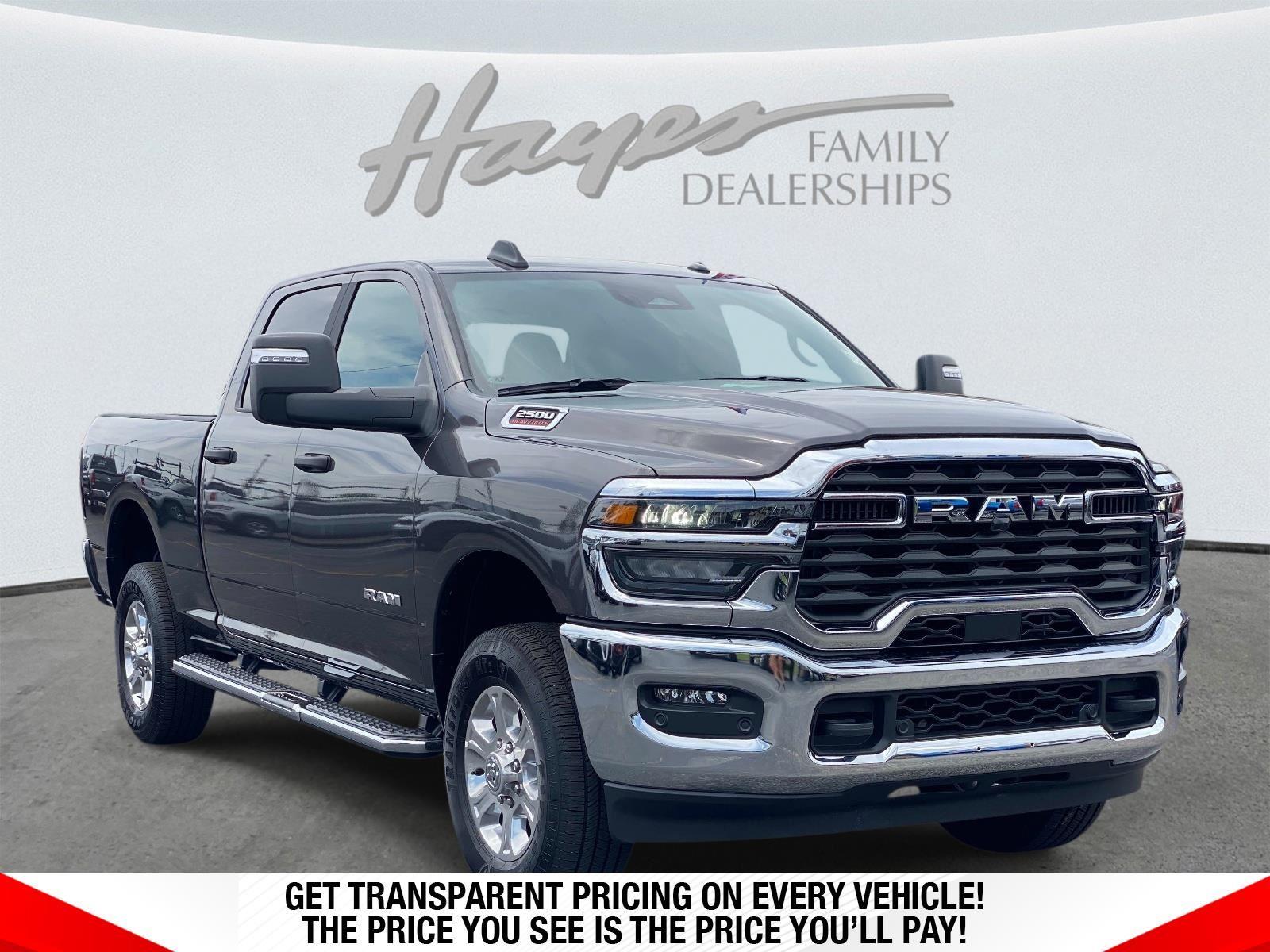 Gray (Granite Crystal Metallic Clearcoat) 2026 RAM 2500 Pickup Truck Four-Wheel Drive 8-Speed Automatic