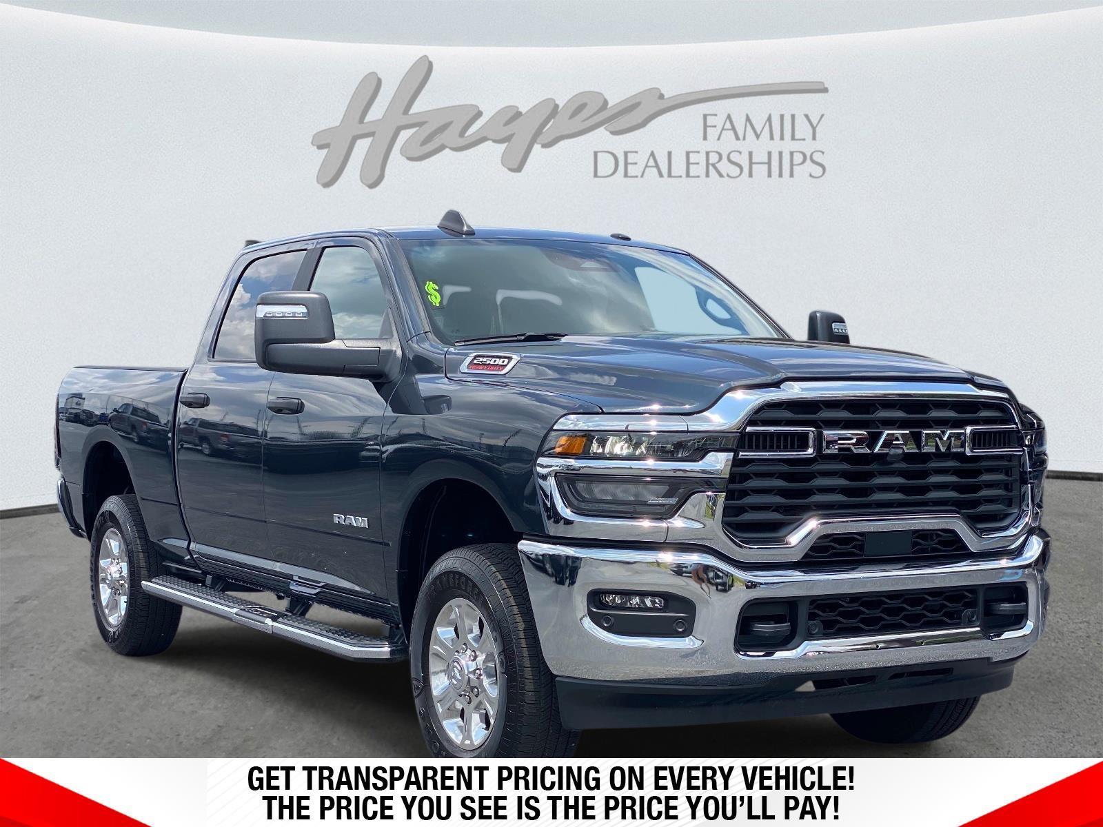 Forged Blue Metallic 2025 RAM 2500 Pickup Truck Four-Wheel Drive 8-Speed Automatic