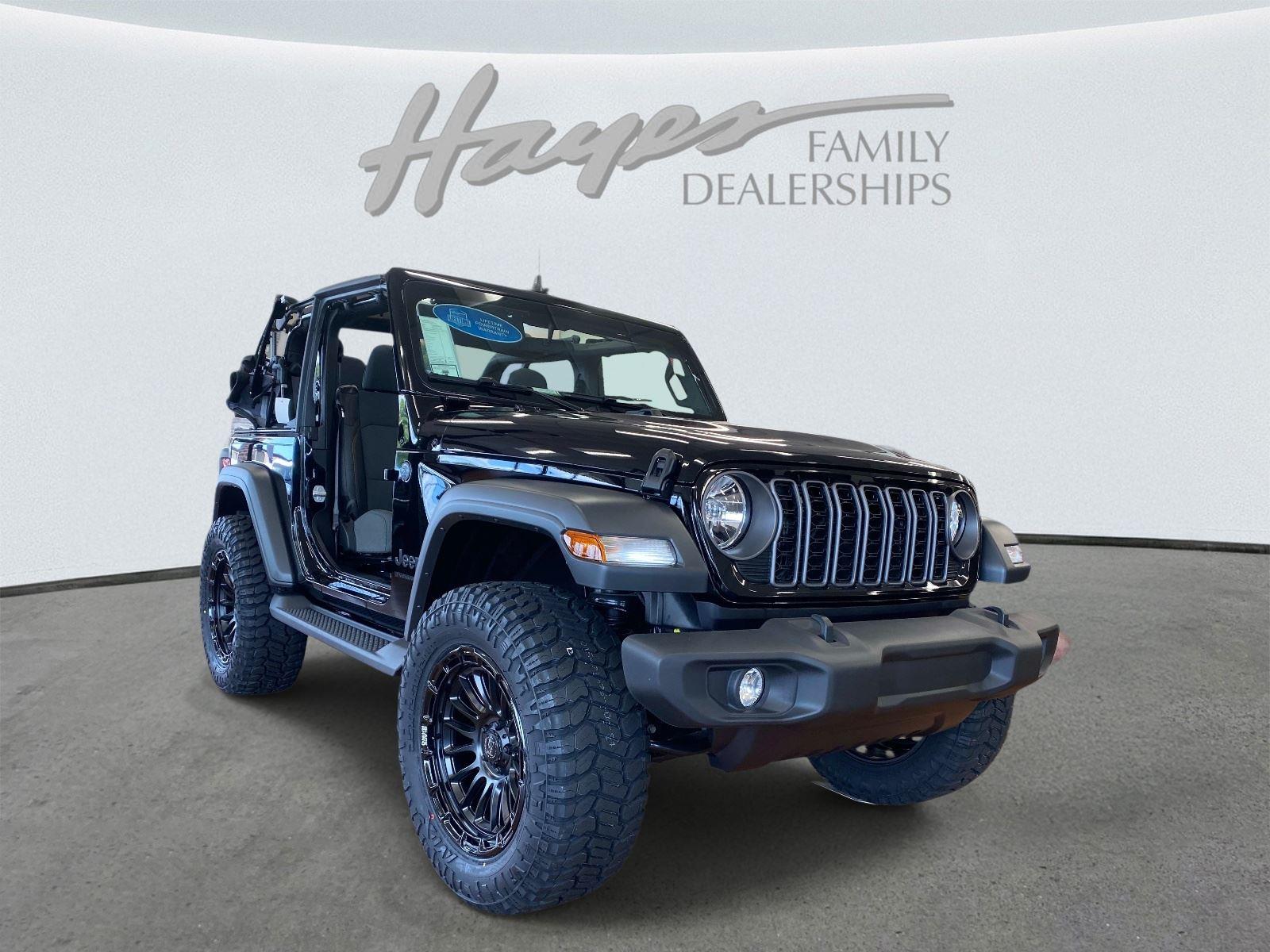 Black Clearcoat 2026 Jeep Wrangler SUV / Crossover Four-Wheel Drive 8-Speed Automatic