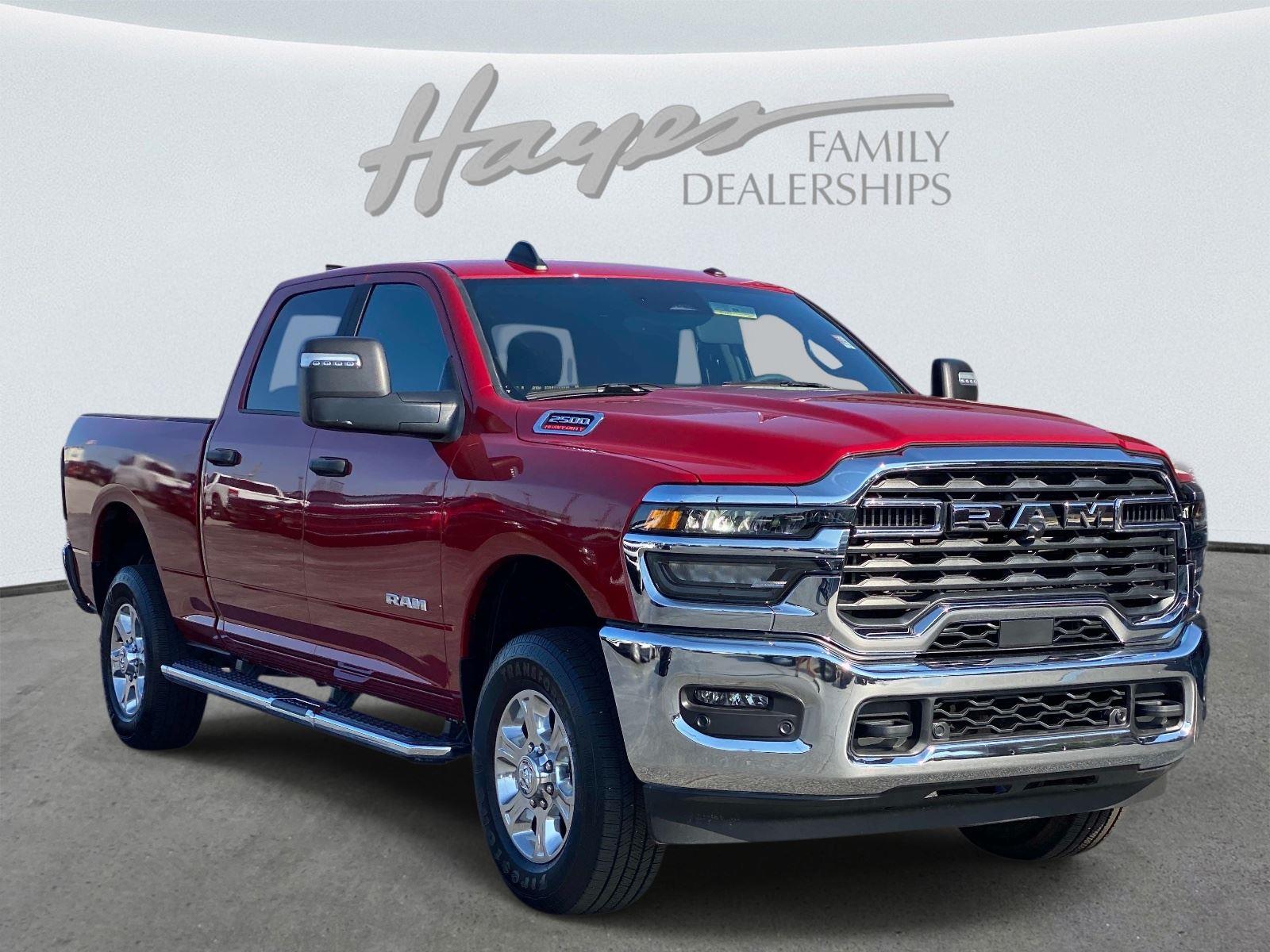 Molten Red Pearlcoat 2026 RAM 2500 Pickup Truck Four-Wheel Drive 8-Speed Automatic