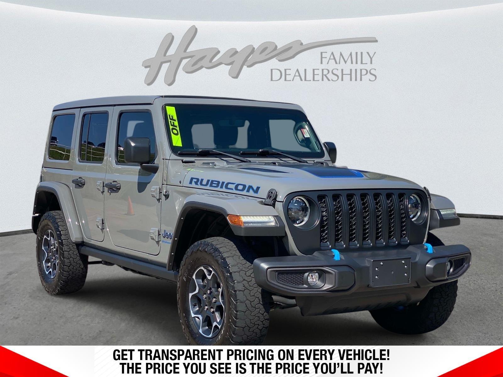 Sting-Gray Clearcoat 2023 Jeep Wrangler 4xe SUV / Crossover Four-Wheel Drive 8-Speed Automatic