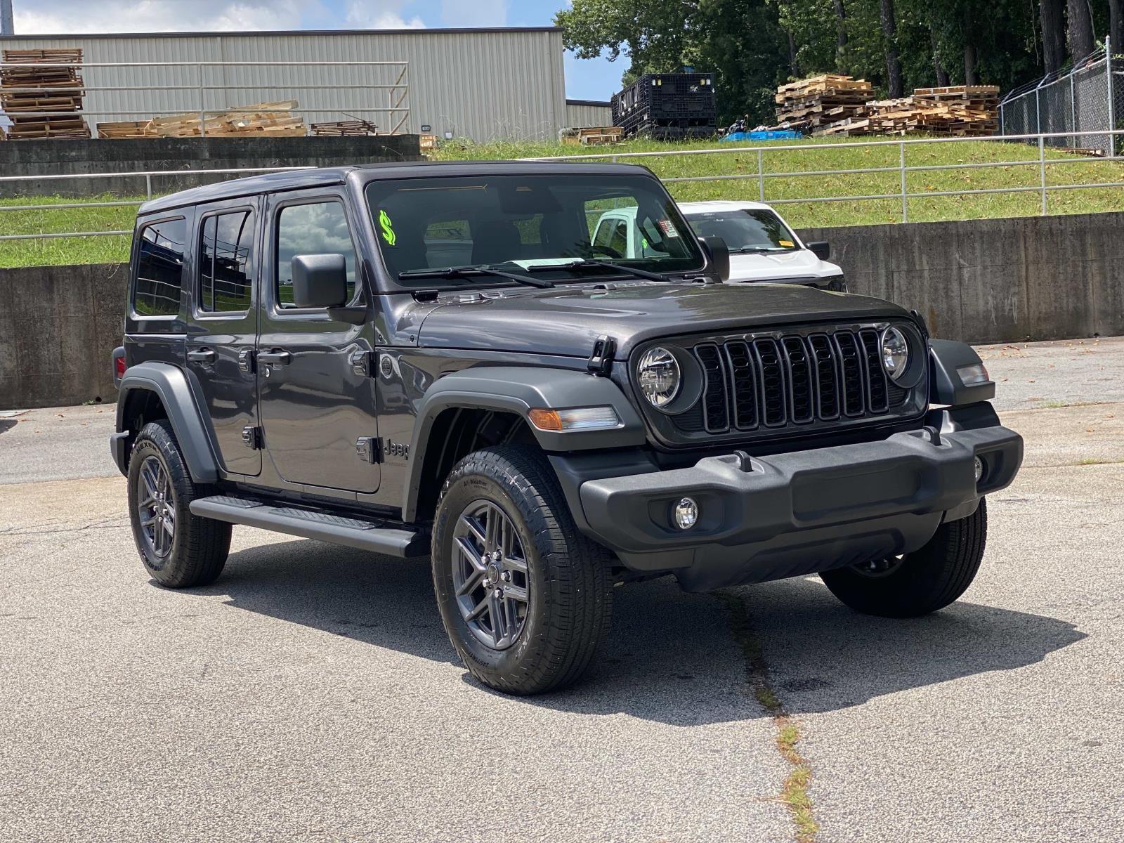 Gray (Granite Crystal Metallic Clearcoat) 2025 Jeep Wrangler SUV / Crossover Four-Wheel Drive 8-Speed Automatic