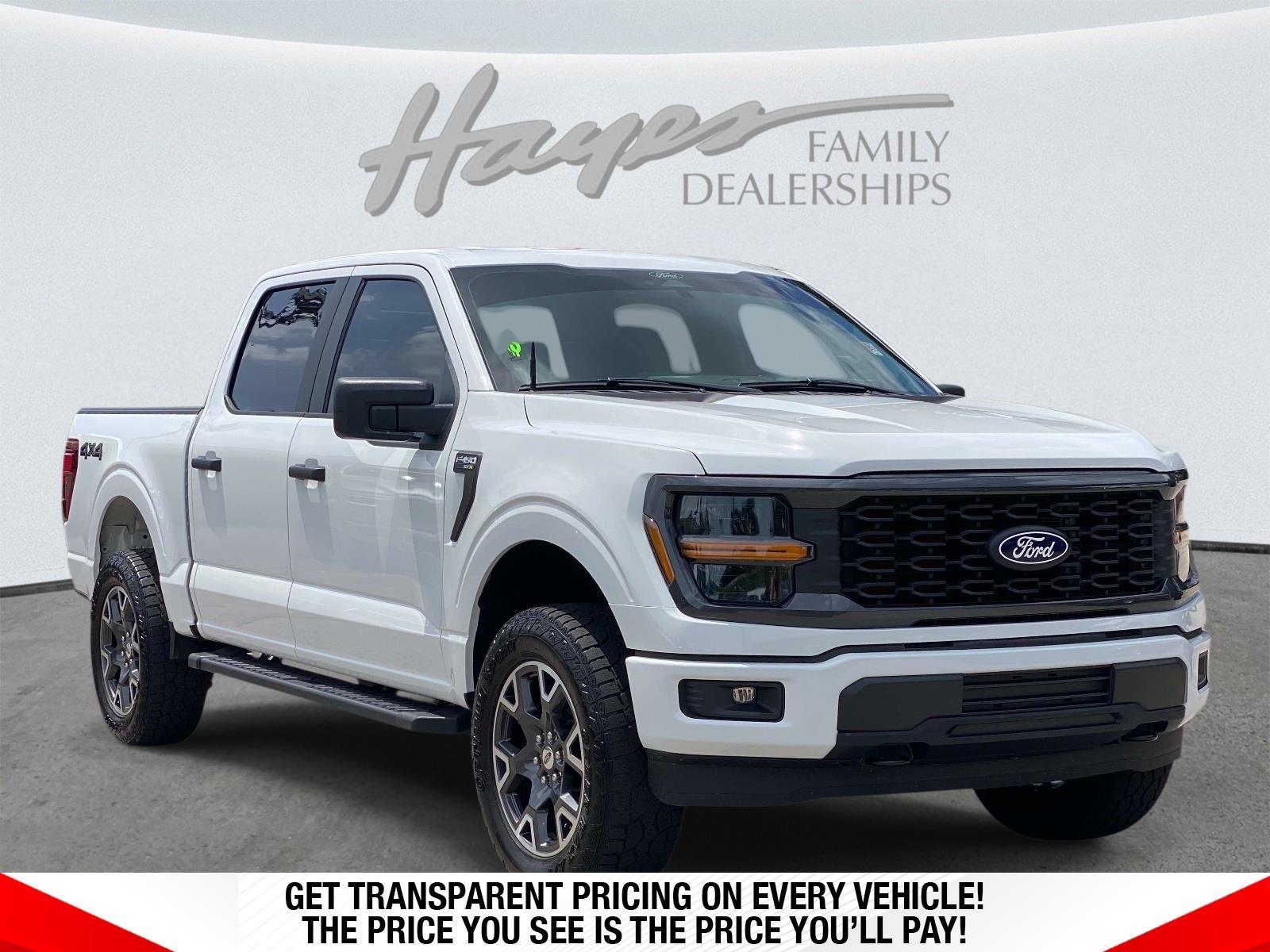 Oxford White 2024 Ford F-150 Pickup Truck Four-Wheel Drive Automatic