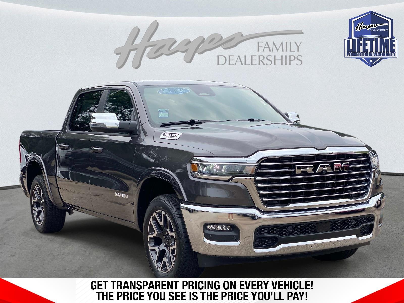 Gray (Granite Crystal Metallic Clearcoat) 2026 RAM 1500 Pickup Truck Four-Wheel Drive 8-Speed Automatic