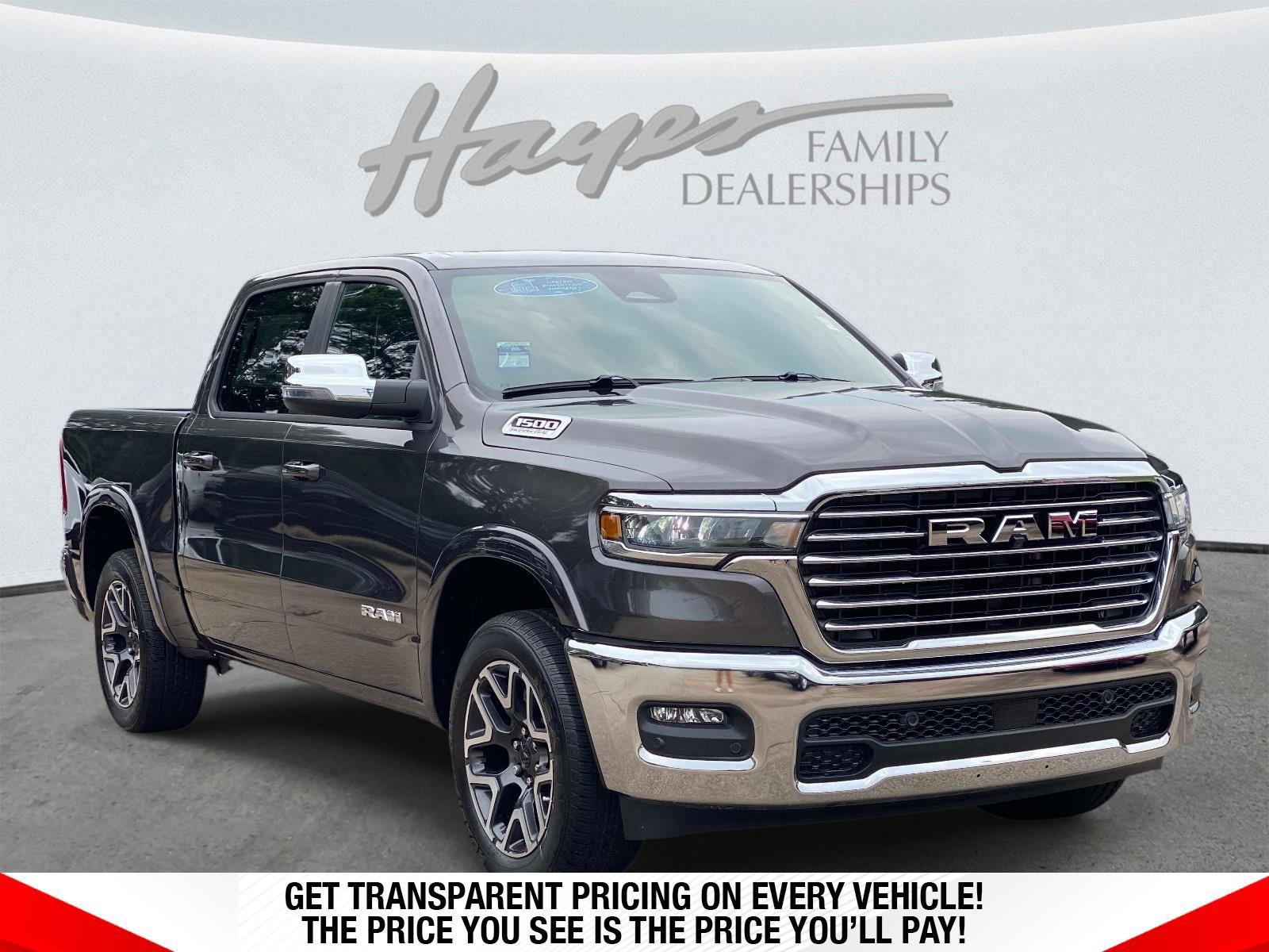 Gray (Granite Crystal Metallic Clearcoat) 2026 RAM 1500 Pickup Truck Four-Wheel Drive 8-Speed Automatic