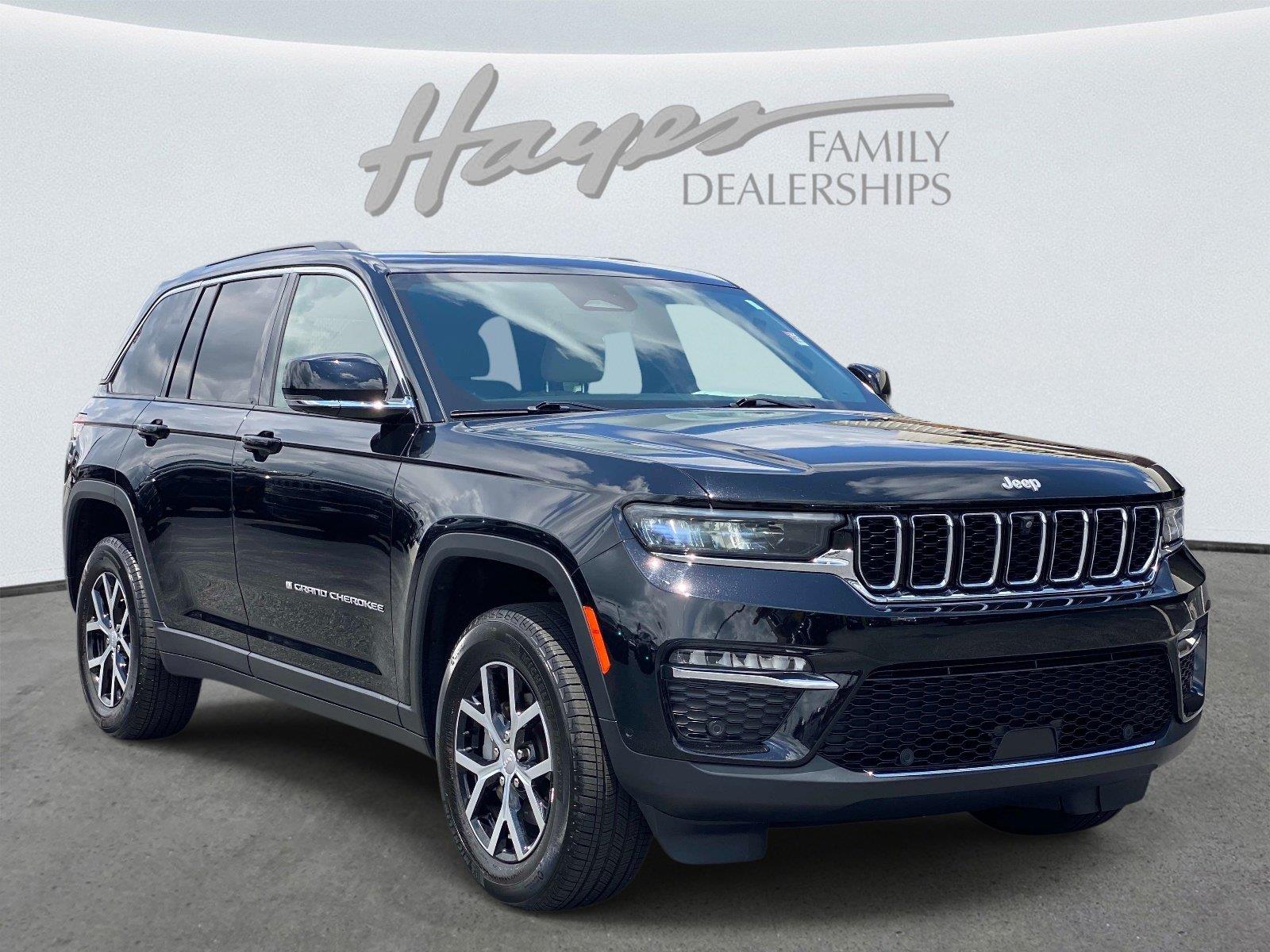 Diamond Black Crystal Pearlcoat 2024 Jeep Grand Cherokee SUV / Crossover 4X2 8-Speed Automatic