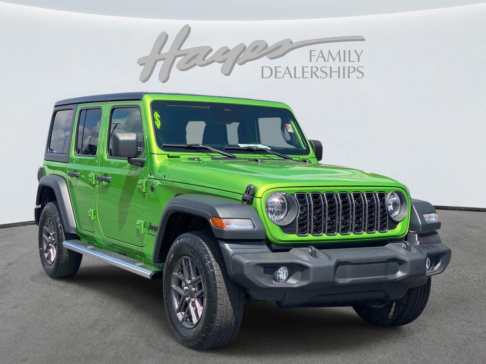 Mojito Clearcoat 2025 Jeep Wrangler SUV / Crossover Four-Wheel Drive 8-Speed Automatic
